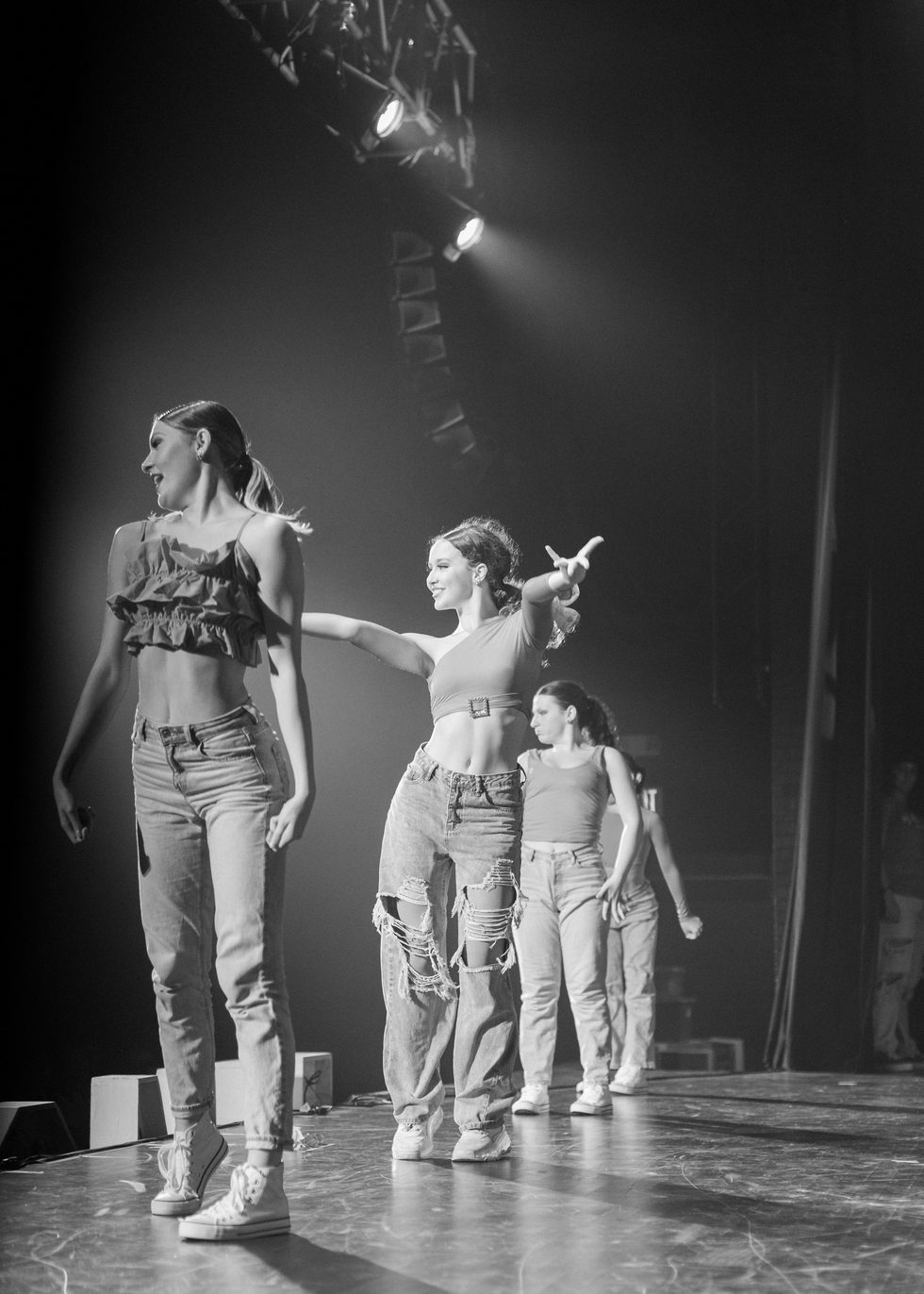 Hallie Marie & Company dancers performing on stage